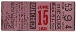 ticket from 1929-06-15