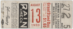 ticket from 1933-08-13