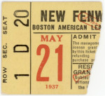 ticket from 1937-05-21