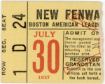 ticket from 1937-07-30