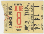 ticket from 1940-06-08
