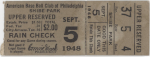 ticket from 1948-09-05