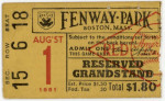 ticket from 1951-08-01