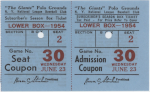 ticket from 1954-06-23