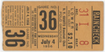 ticket from 1956-07-04