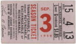 ticket from 1956-09-03