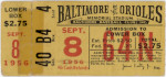 ticket from 1956-09-08
