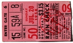 ticket from 1958-07-20
