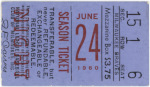 ticket from 1960-06-24