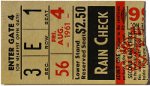 ticket from 1961-08-04