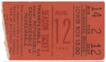 ticket from 1961-08-12