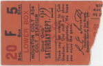 ticket from 1962-09-22
