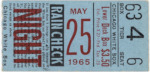 ticket from 1965-05-25