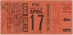ticket from 1970-04-17