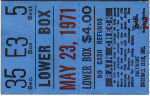 ticket from 1971-05-23