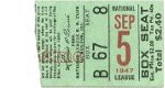 ticket from 1947-09-05