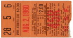 ticket from 1960-08-02