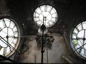 Clock Tower showing three clocks